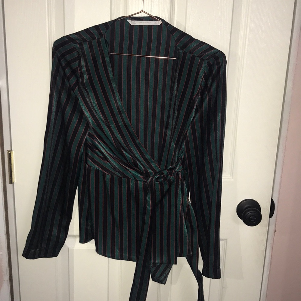 Zara Striped Blouse